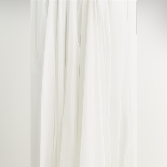 Alexander McQueen Crystal Embellished One-Shoulder Silk Chiffon Gown NWT - Picture 8 of 10